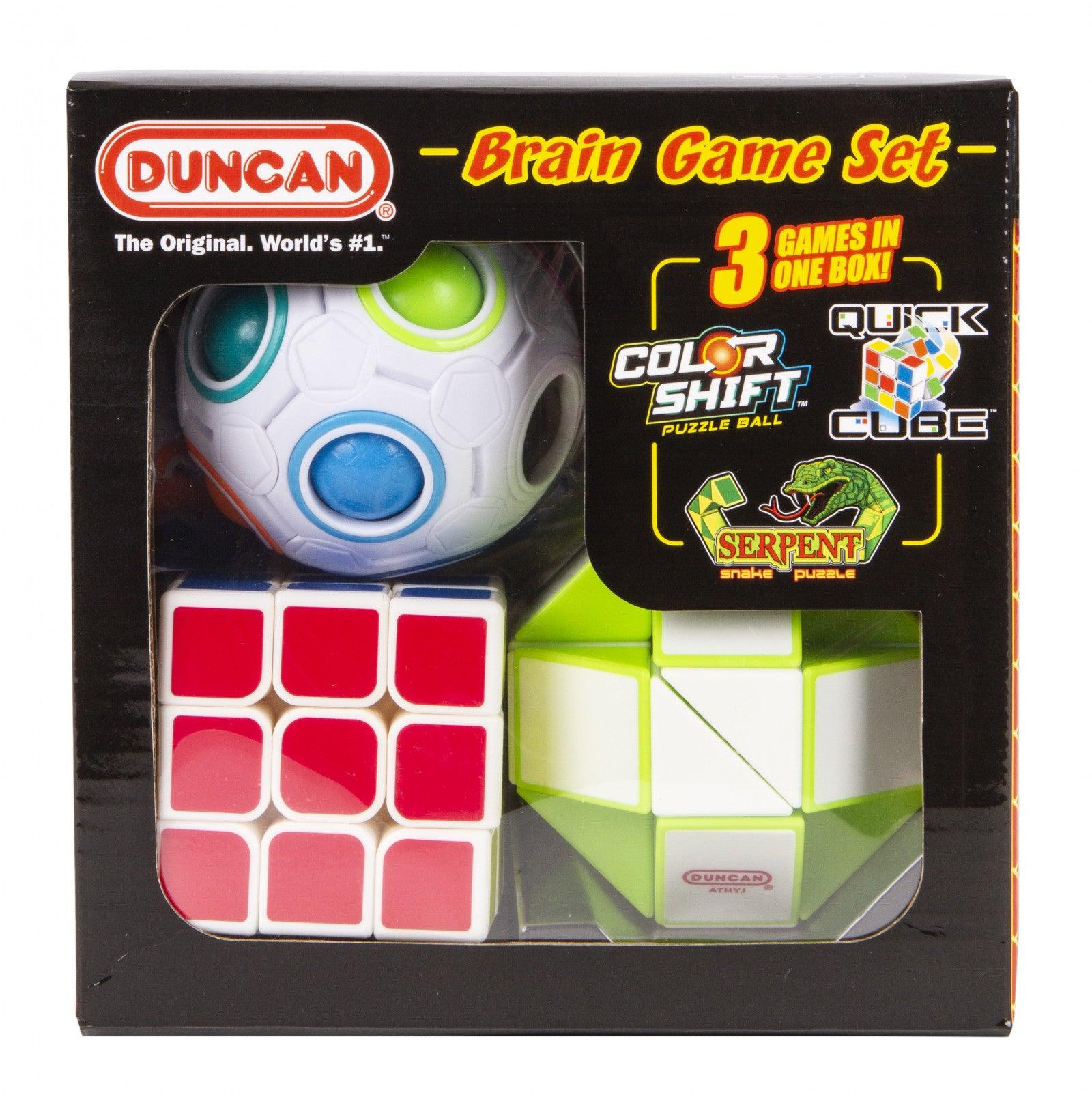 VR-77305 Duncan Brain Game Combo Set (Colour Shift, Quick Cube & Serpent) - Duncan - Titan Pop Culture