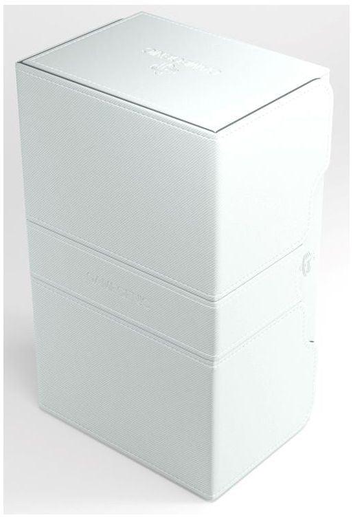 VR-78617 Gamegenic Stronghold Holds 200 Sleeves Convertible Deck Box White - Gamegenic - Titan Pop Culture