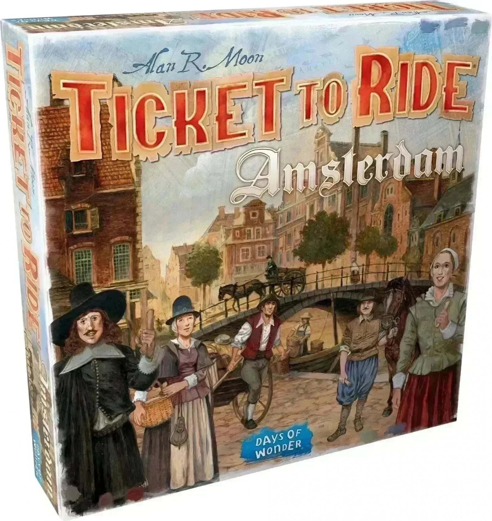 VR-82614 Ticket to Ride Amsterdam - Days Of Wonder - Titan Pop Culture