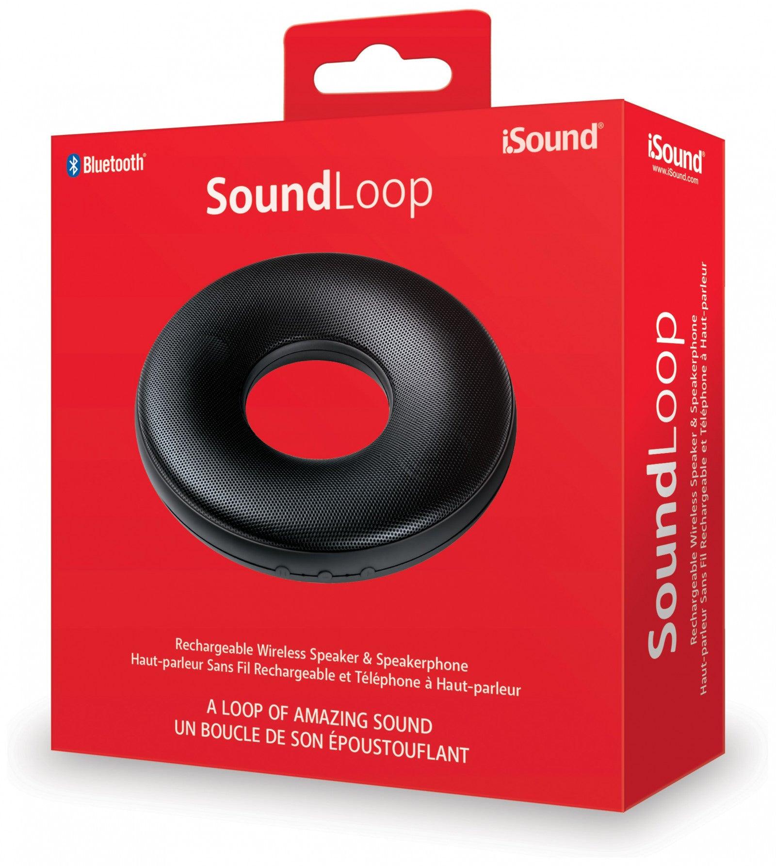 VR-83810 iSound Bluetooth Soundloop Speaker - Black - iSOUND - Titan Pop Culture