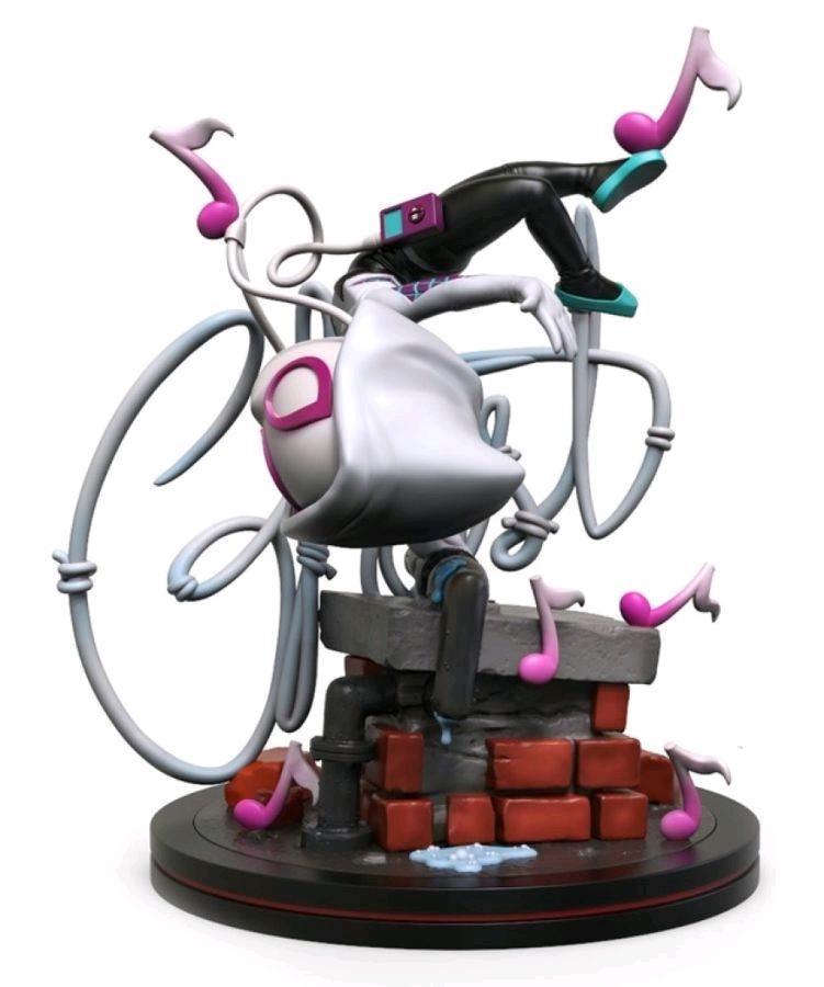 VR-83937 Spiderman Gwen Stacy Ghost Spider Q-FIG Elite Figure - Quantum Mechanix - Titan Pop Culture