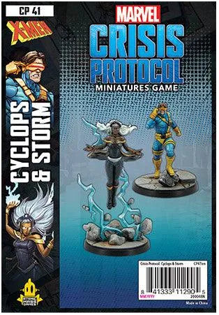 VR-83969 Marvel Crisis Protocol Storm and Cyclops - Atomic Mass Games - Titan Pop Culture