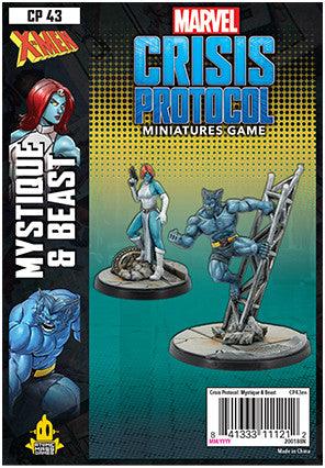 VR-83970 Marvel Crisis Protocol Beast and Mystique - Atomic Mass Games - Titan Pop Culture