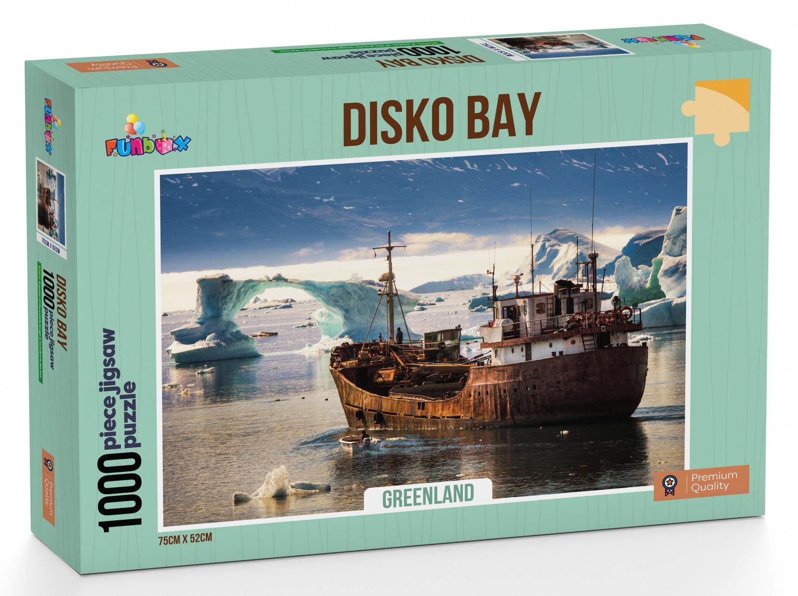 VR-84506 Funbox Puzzle Disko Bay Greenland Puzzle 1,000 pieces - Funbox - Titan Pop Culture
