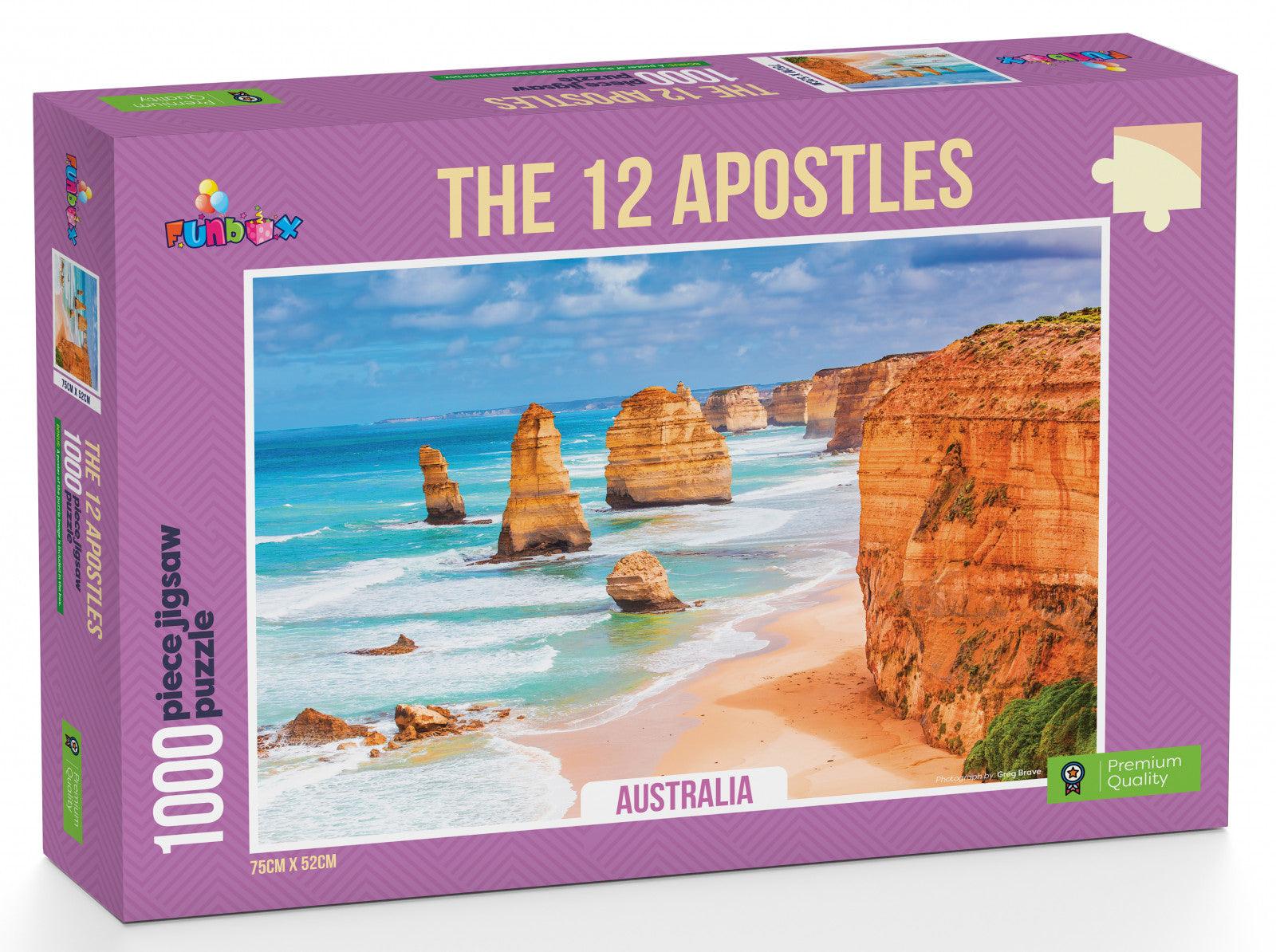 VR-84516 Funbox Puzzle the 12 Apostles Australia Puzzle 1,000 pieces - Funbox - Titan Pop Culture