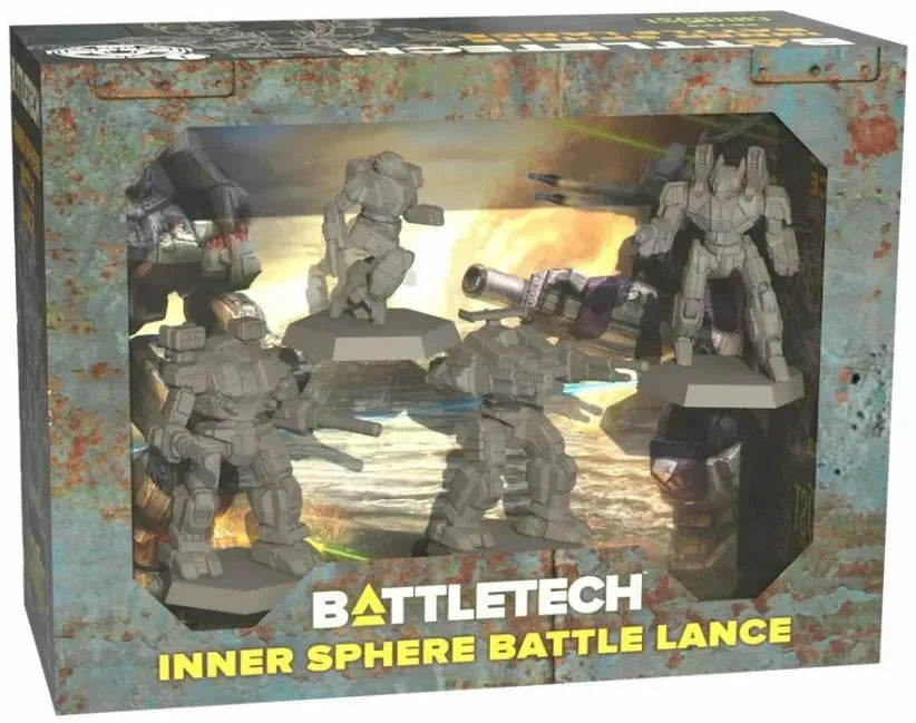 VR-86032 BattleTech Inner Sphere Battle Lance Miniatures - Catalyst Game Labs - Titan Pop Culture