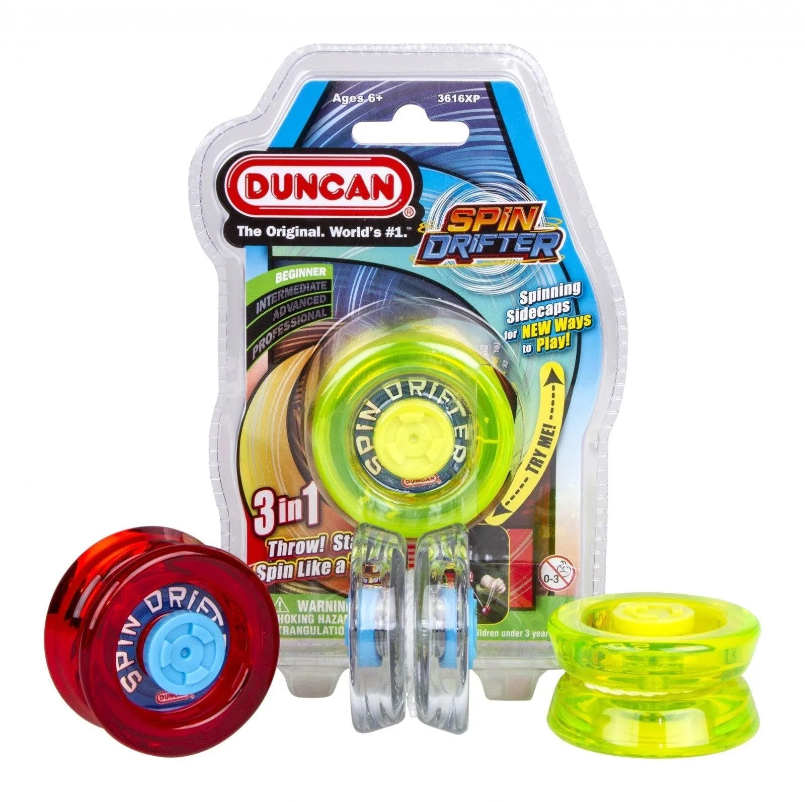 VR-86068 Duncan Yo Yo Beginner Spin Drifter (Assorted Colours) - Duncan - Titan Pop Culture