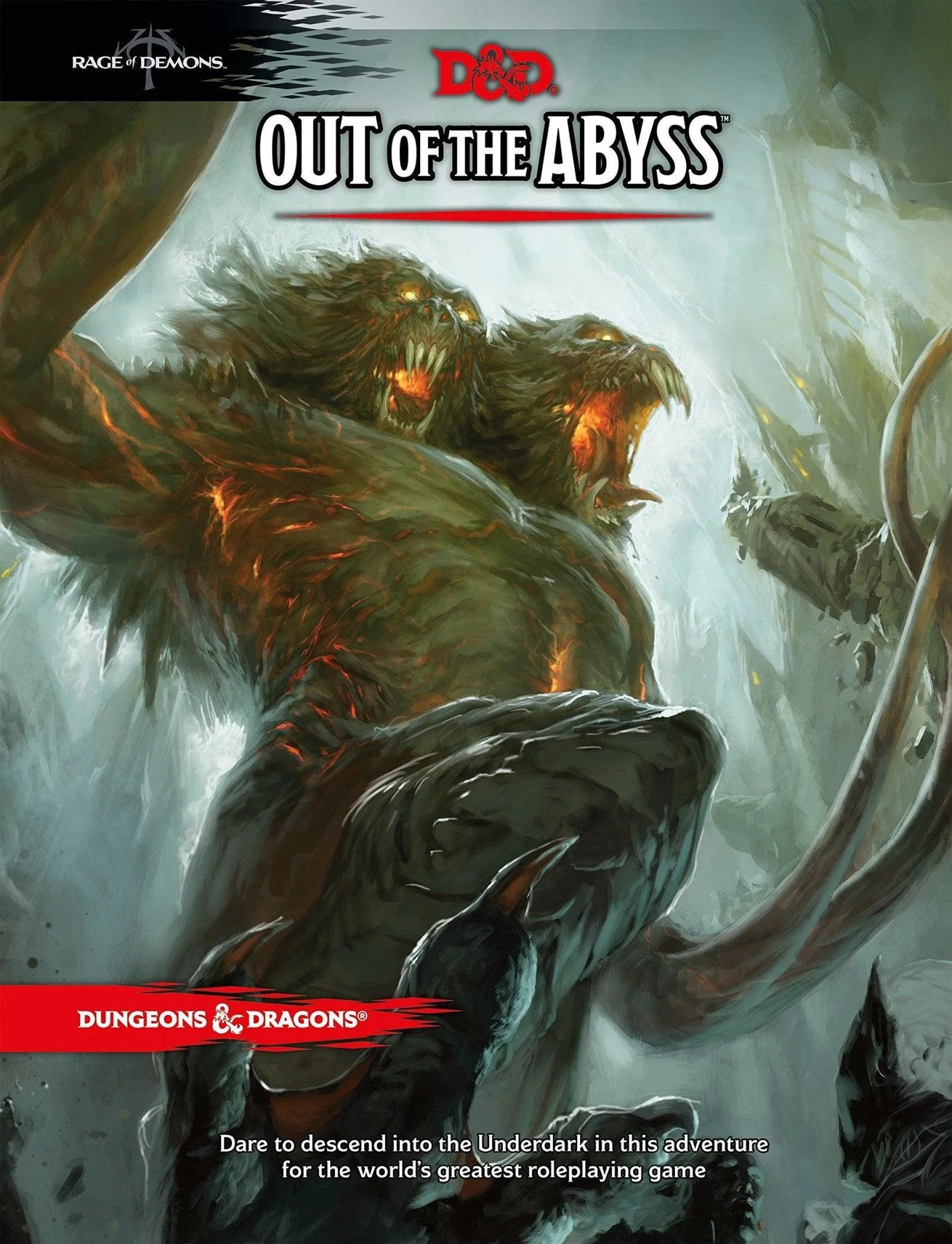 VR-87495 D&D Dungeons & Dragons Out of the Abyss Hardcover - Wizards of the Coast - Titan Pop Culture