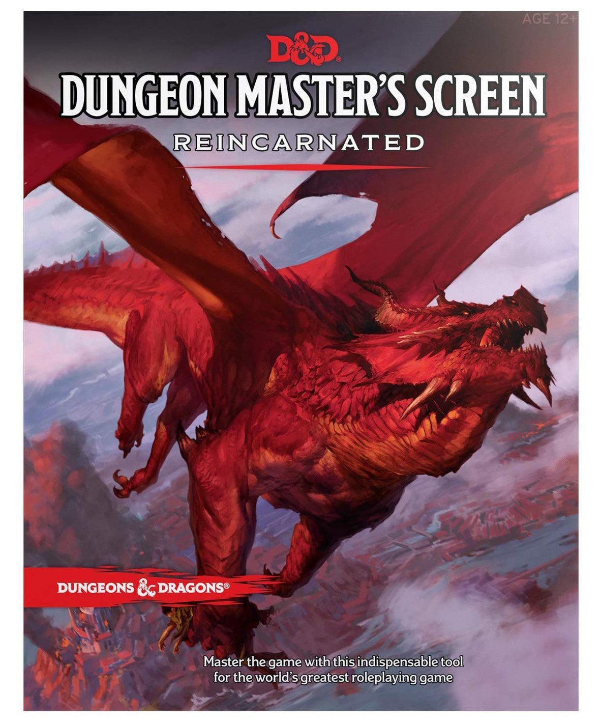 VR-87503 D&D Dungeons & Dragons Dungeon Masters Screen Reincarnated - Wizards of the Coast - Titan Pop Culture