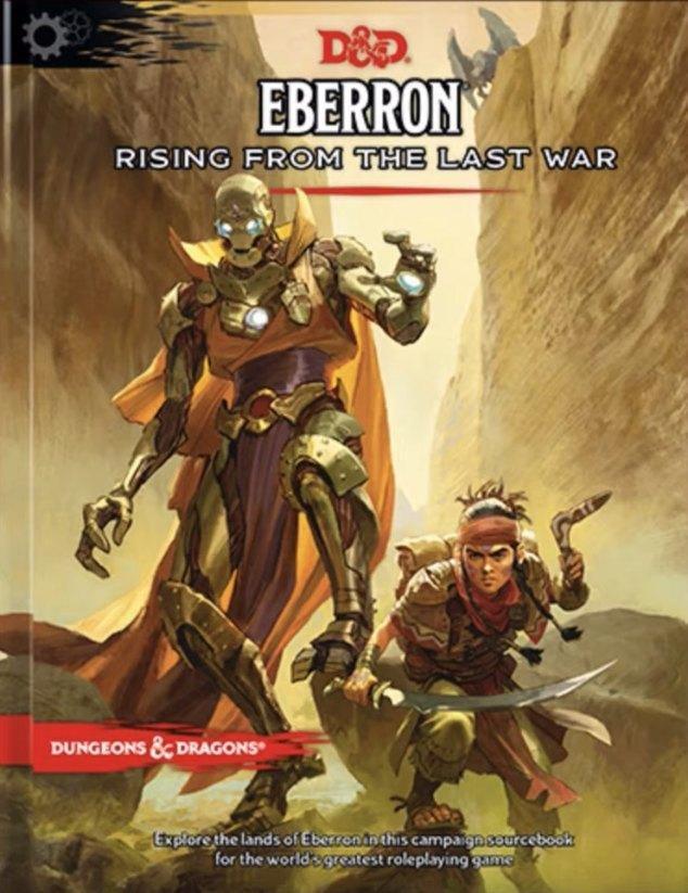 VR-87527 D&D Dungeons & Dragons Eberron Rising from the Last War Hardcover - Wizards of the Coast - Titan Pop Culture