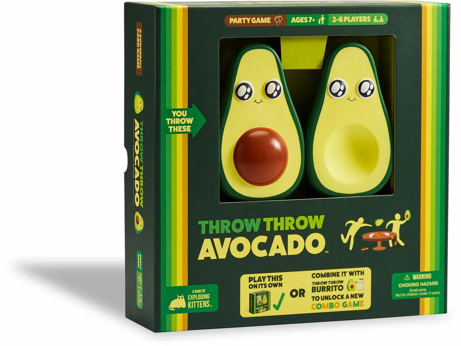 VR-89254 Throw Throw Avocado (By Exploding Kittens) - Exploding Kittens - Titan Pop Culture