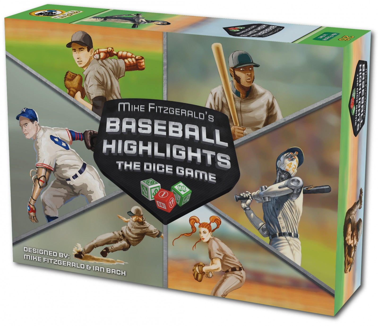 VR-90808 Baseball Highlights The Dice Game - Eagle Gryphon Games - Titan Pop Culture