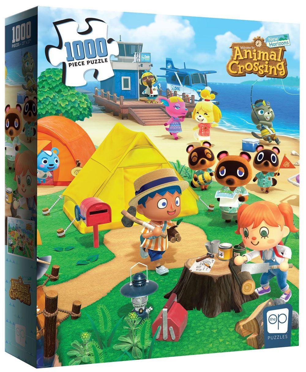 VR-91438 The Op Animal Crossing New Horizons Welcome to Animal Crossing Puzzle 1,000 pieces - The Op - Titan Pop Culture