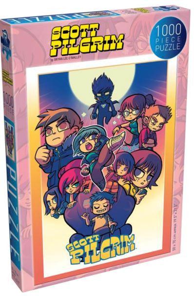 VR-92457 Renegade Games Puzzle Scott Pilgrim #3- Movie-Style Poster 1000 pieces - Renegade Game Studios - Titan Pop Culture