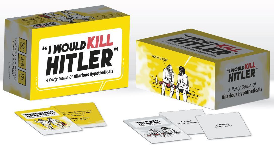 VR-93430 I Would Kill Hitler - A Party Game of Hilarious Hypotheticals - Spite House Studios - Titan Pop Culture