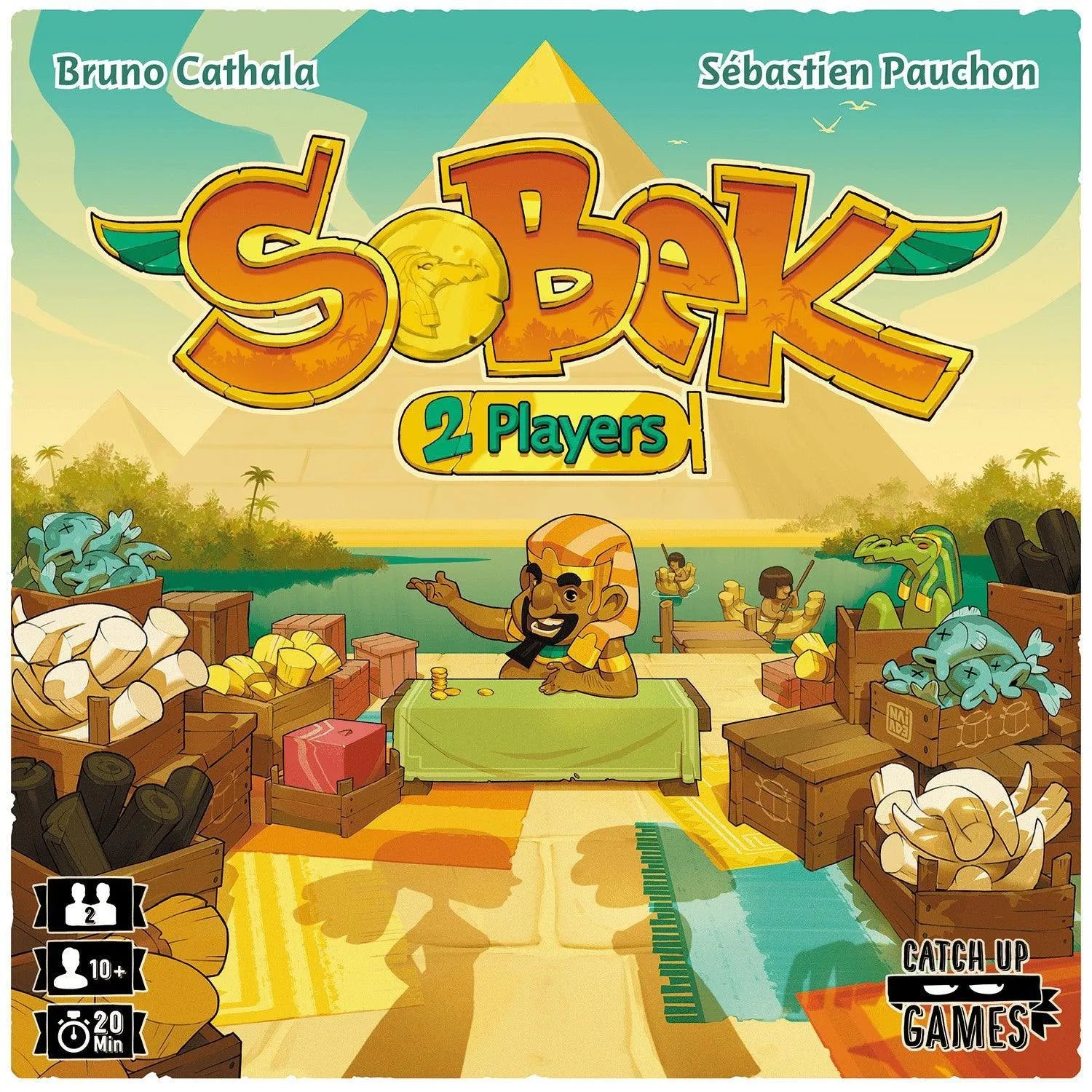 VR-93853 Sobek 2 Players (By Bruno Cathala) - Catch Up Games - Titan Pop Culture