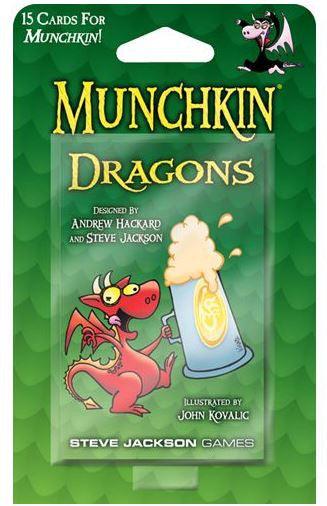 VR-94250 Munchkin Dragons - Steve Jackson Games - Titan Pop Culture
