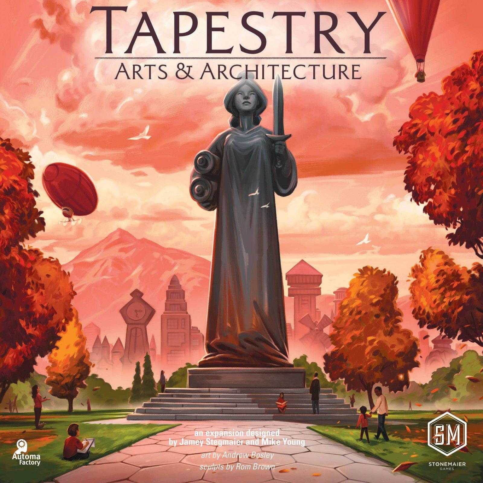 VR-95347 Tapestry Arts and Architecture Expansion - Stonemaier Games - Titan Pop Culture