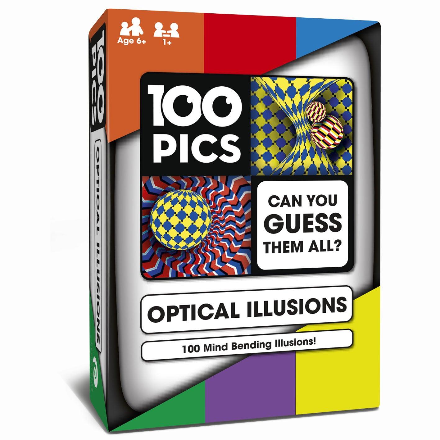 VR-95592 100 PICS Quizz Optical Illusions - Poptacular - Titan Pop Culture