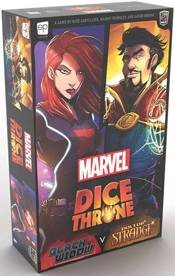 VR-95666 Dice Throne Marvel 2 Hero Box 2 Black Widow and Doctor Strange - Roxley - Titan Pop Culture