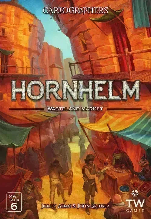 VR-96475 Cartographers Map Pack 6 Hornhelm - Thunderworks Games - Titan Pop Culture