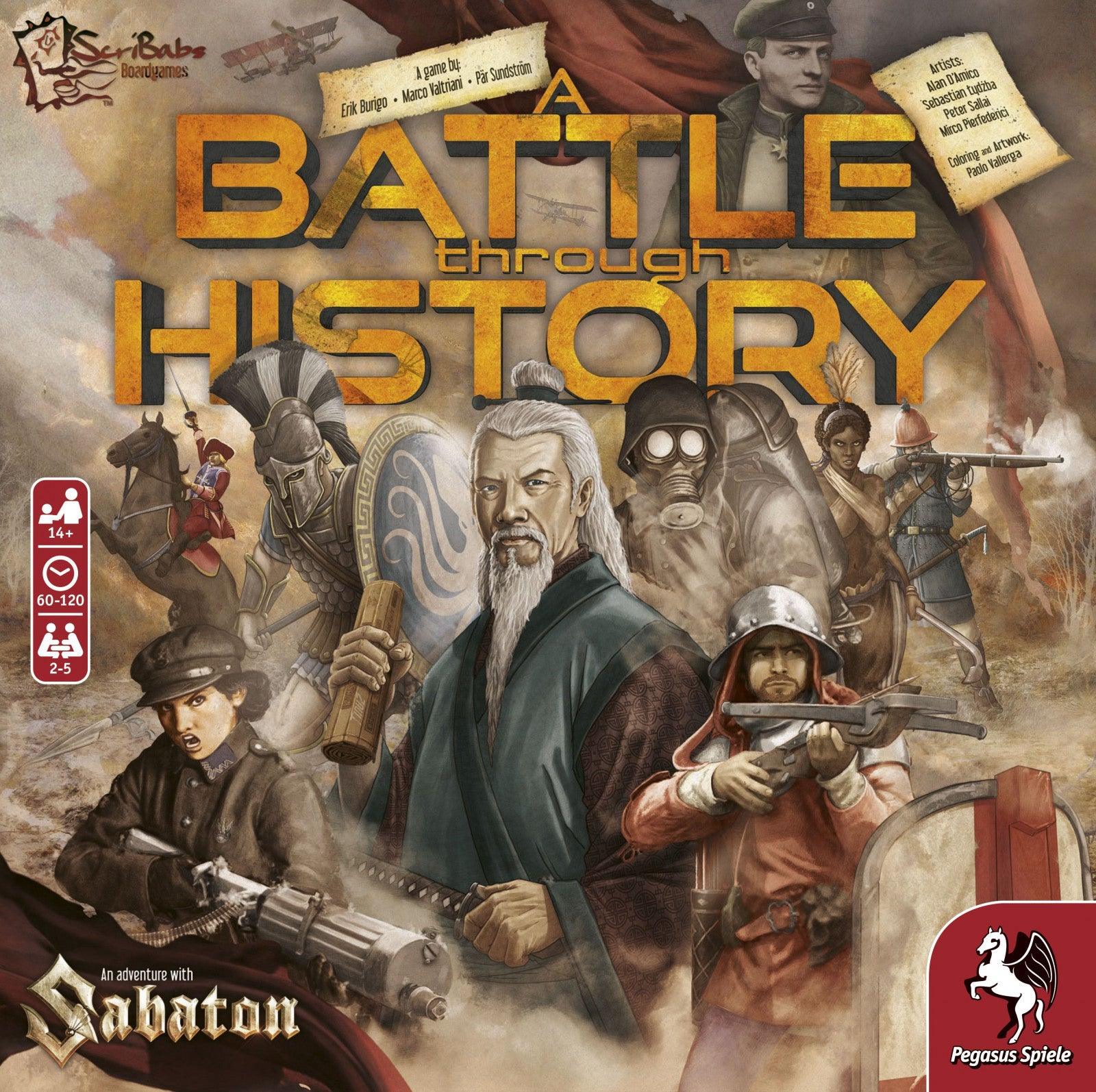 VR-96913 A Battle Through History An Adventure with Sabaton - Pegasus Spiele - Titan Pop Culture