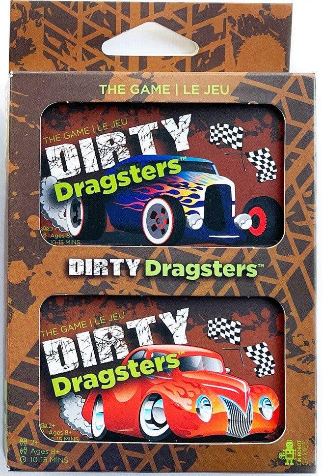 Dirty Dragsters Blue and Orange Car Decks