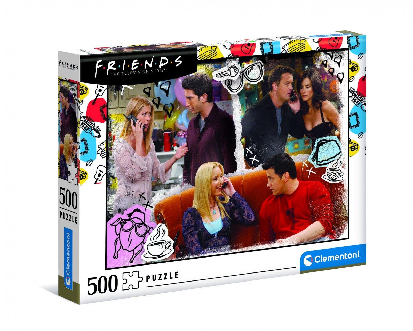 VR-97665 Clementoni Puzzle Friends on the Phone 500 pieces - Clementoni - Titan Pop Culture