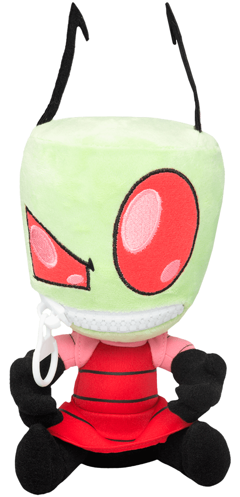 VR-97949 Zippermouth Plush Invader Zim Zim - Quantum Mechanix - Titan Pop Culture