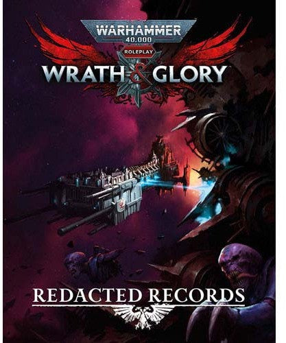 VR-98402 Warhammer RPG Wrath and Glory Redacted Record - Cubicle 7 - Titan Pop Culture