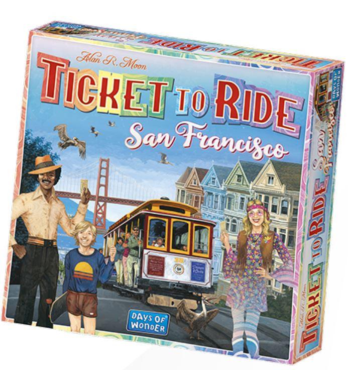 VR-99070 Ticket to Ride San Francisco - Days Of Wonder - Titan Pop Culture
