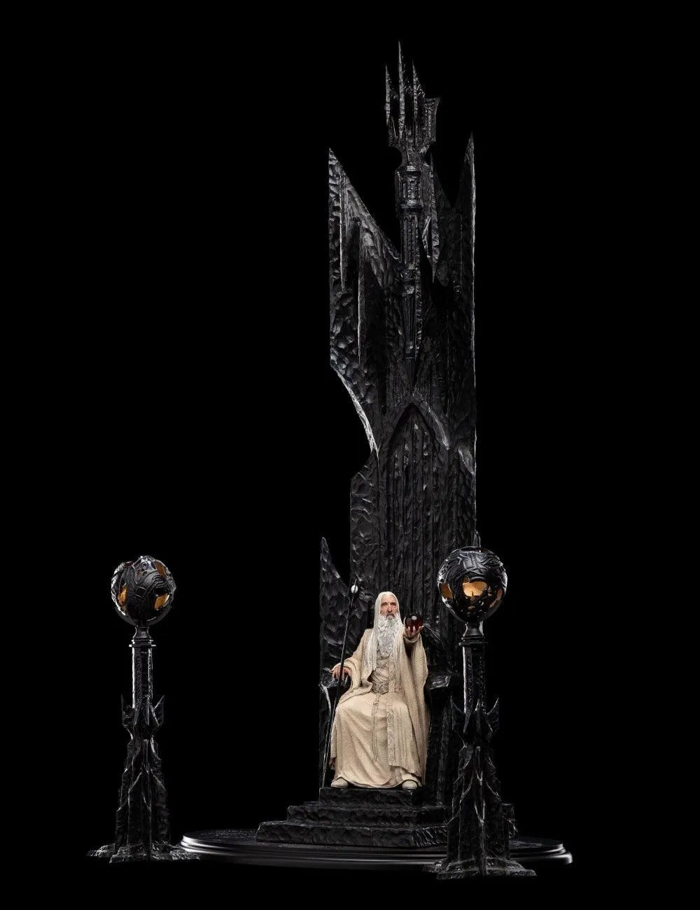 WET03269 The Lord of the Rings - Saruman the White on Throne 1:6 Scale Statue - Weta Workshop - Titan Pop Culture