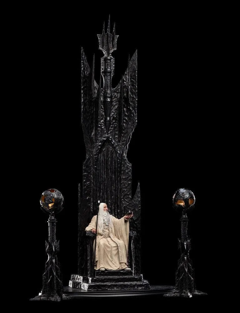 WET03269 The Lord of the Rings - Saruman the White on Throne 1:6 Scale Statue - Weta Workshop - Titan Pop Culture