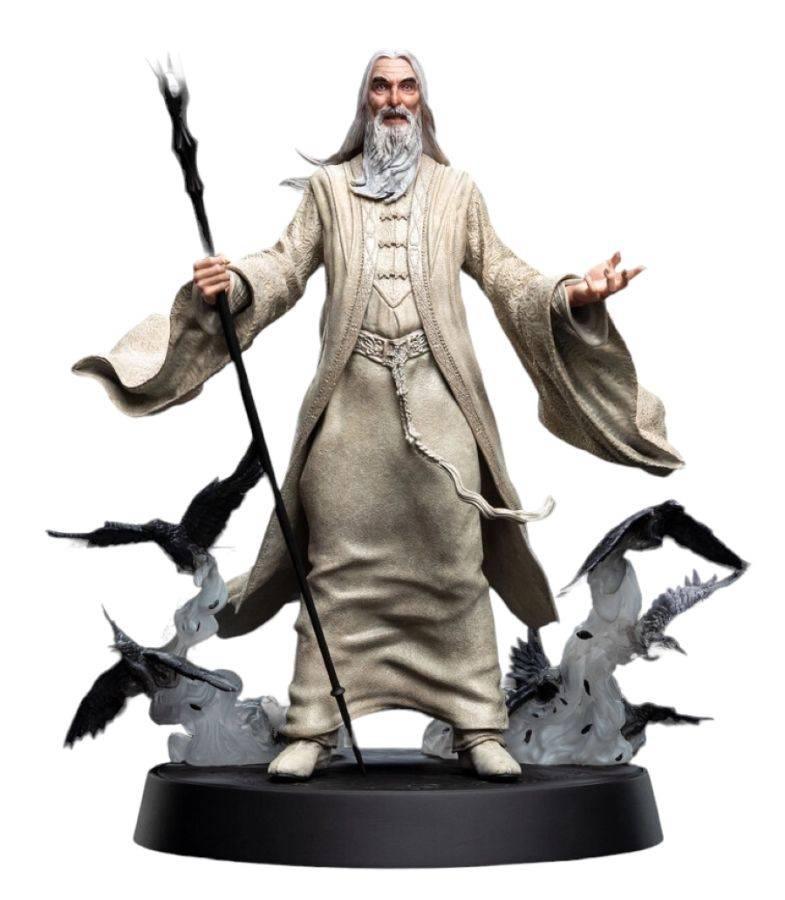 WET03915 The Lord of the Rings - Saruman the White Figure of Fandom Statue - Weta Workshop - Titan Pop Culture