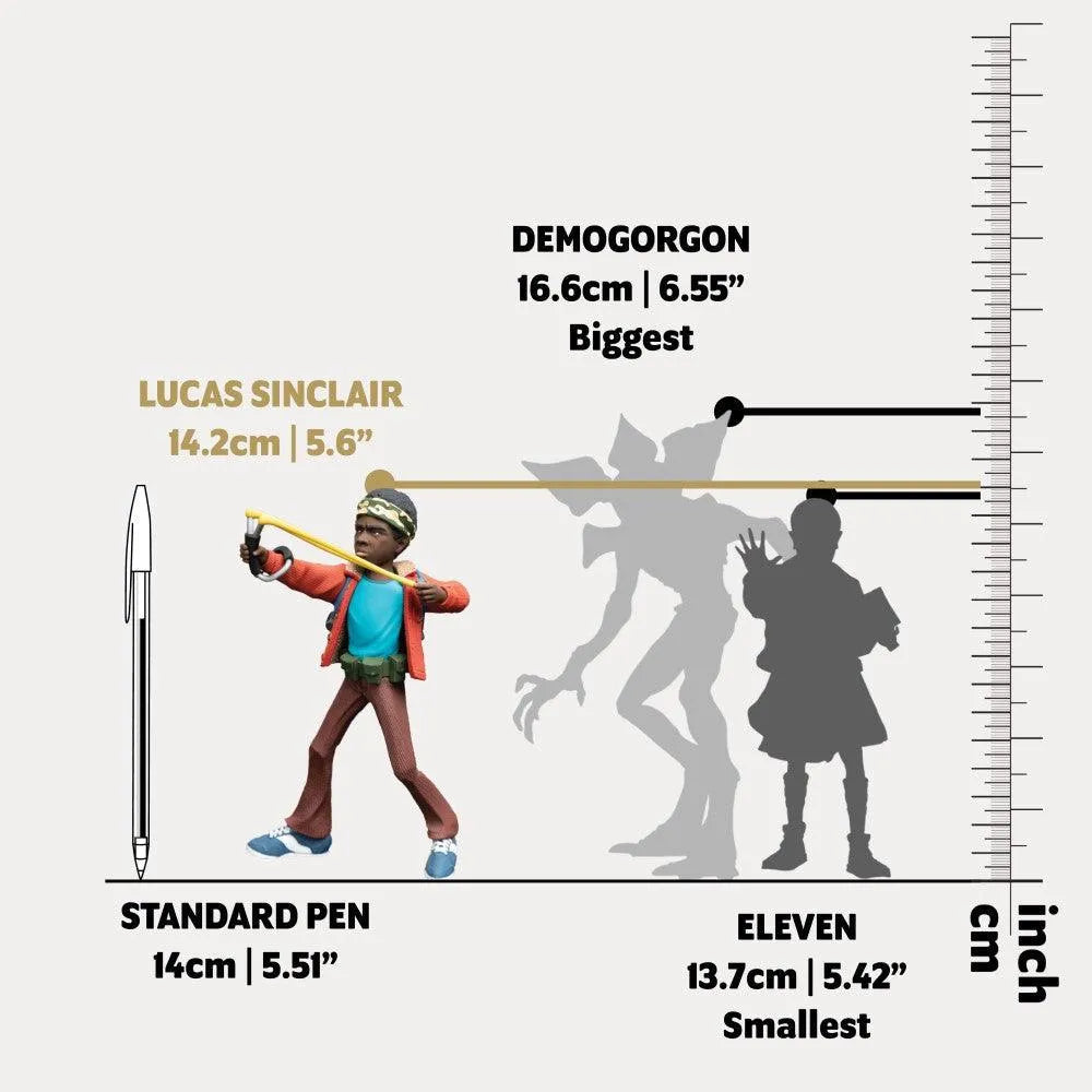 WET03948 Stranger Things - Lucas Sinclair Mini Epics Vinyl Figure - Weta Workshop - Titan Pop Culture