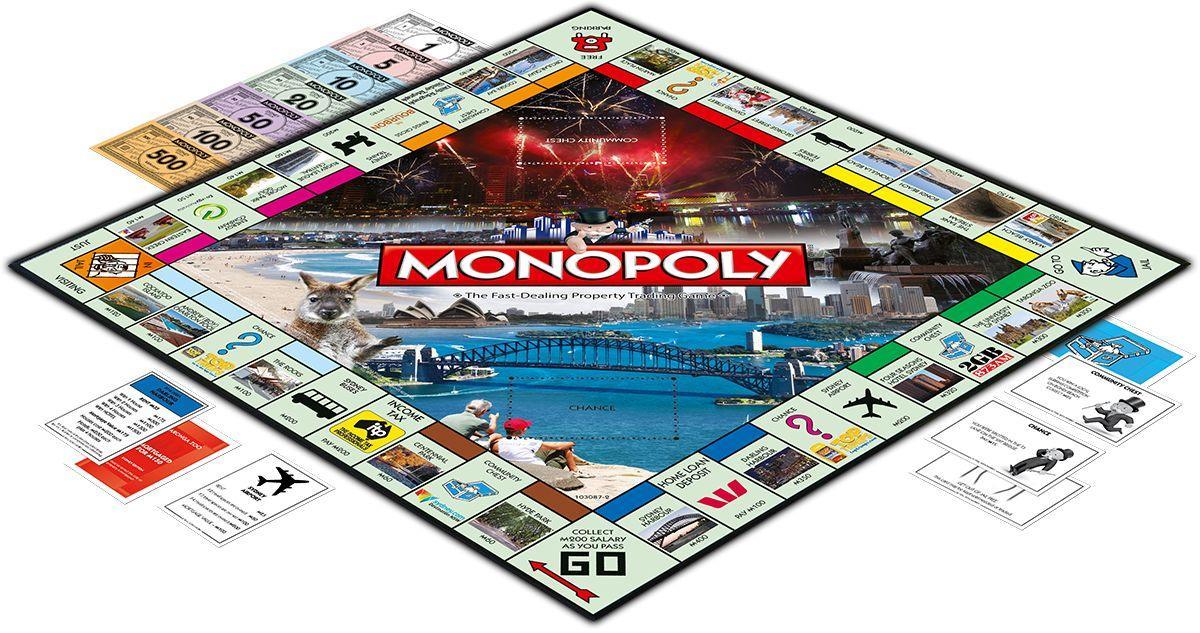 WIN000073 Monopoly - Sydney Edition - Winning Moves - Titan Pop Culture