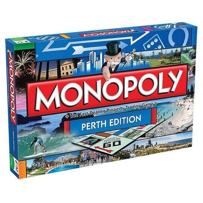 WIN000158 Monopoly - Perth Edition - Winning Moves - Titan Pop Culture
