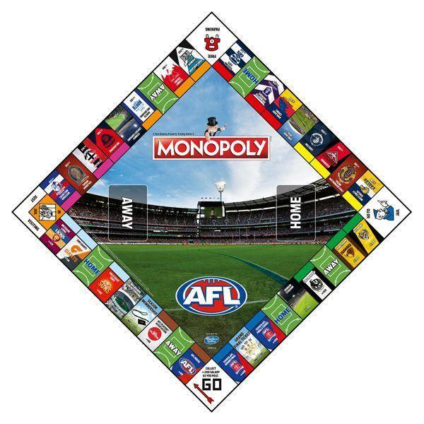 WIN003241 Monopoly - AFL Edition - Winning Moves - Titan Pop Culture