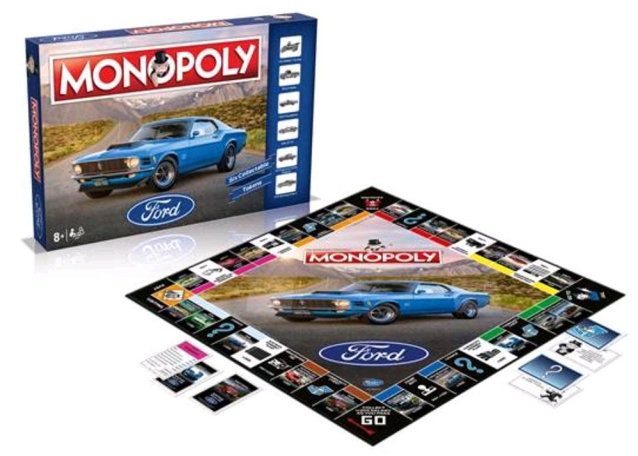 WIN003968 Monopoly - Ford Edition - Winning Moves - Titan Pop Culture