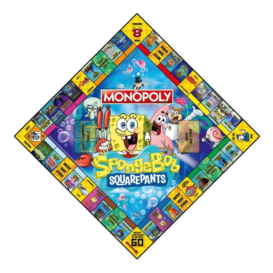 WIN004019 Monopoly - Spongebob Edition - Winning Moves - Titan Pop Culture