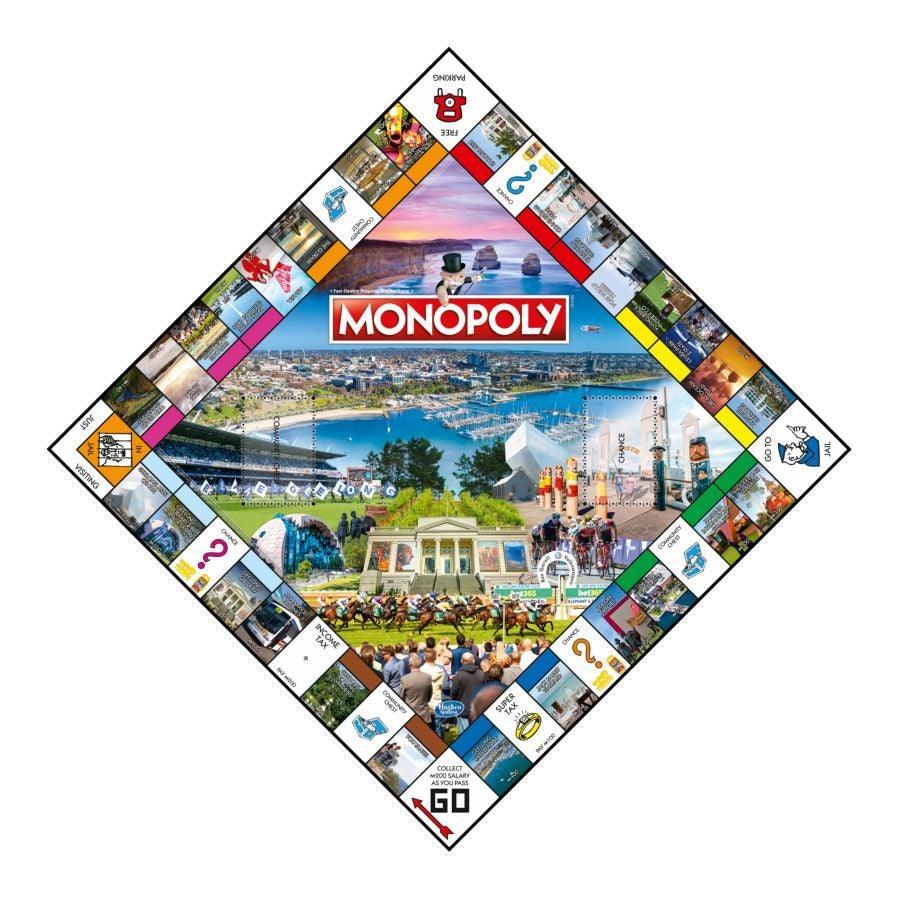WIN004033 Monopoly - Geelong Edition - Winning Moves - Titan Pop Culture