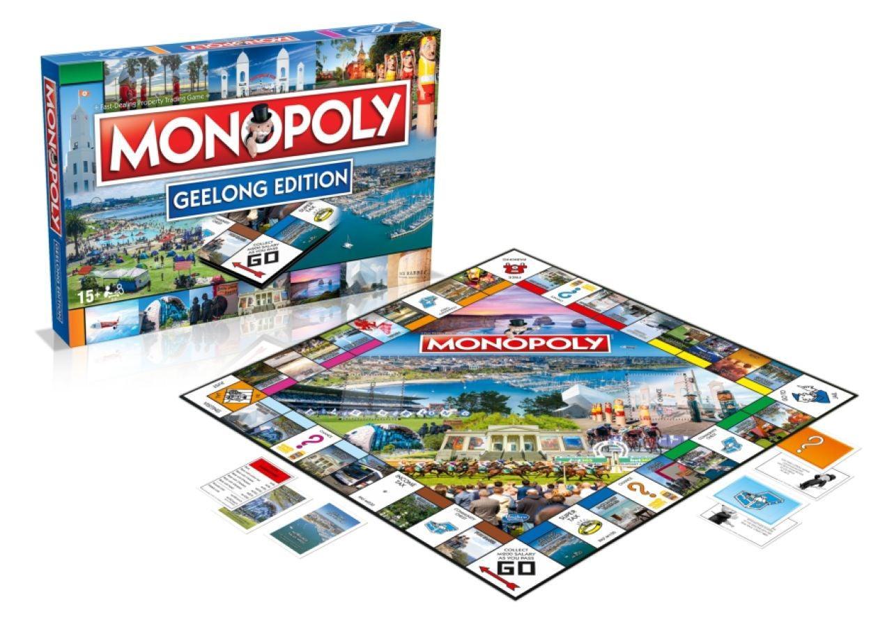 WIN004033 Monopoly - Geelong Edition - Winning Moves - Titan Pop Culture