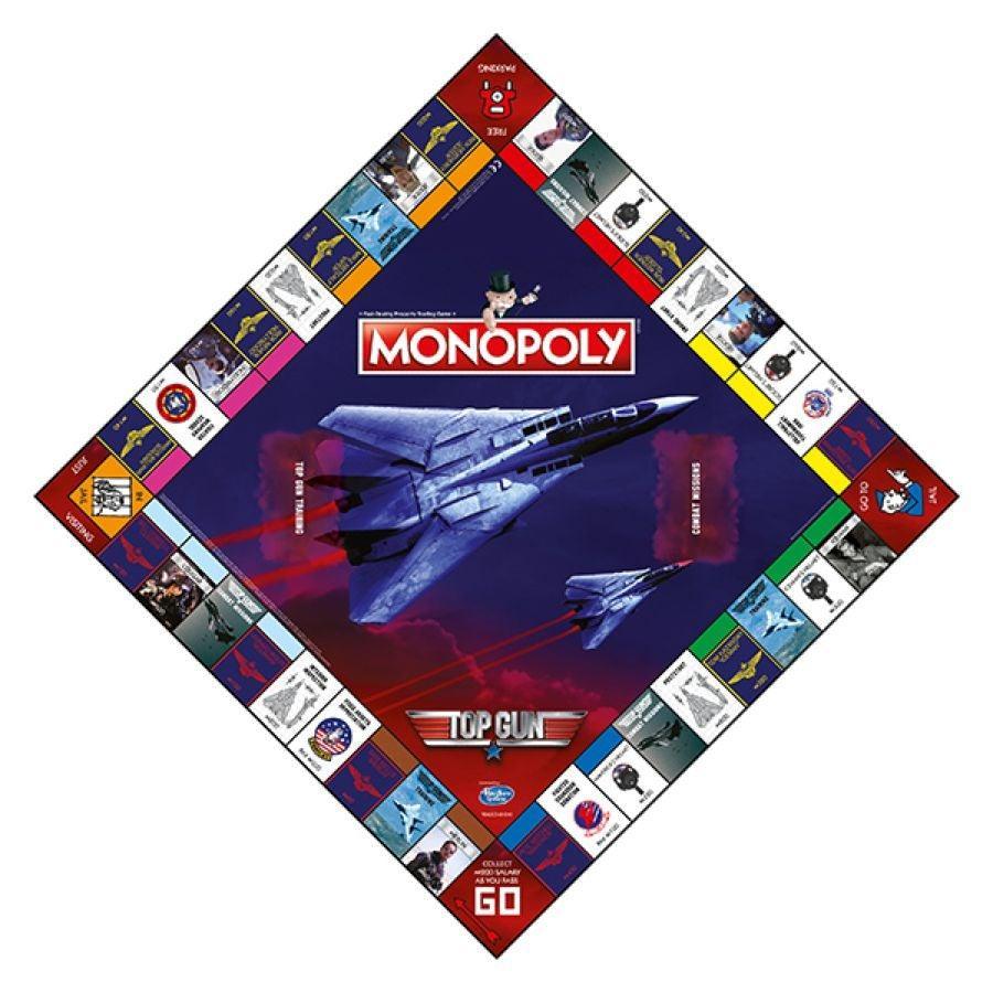 WINWM00548 Monopoly - Top Gun Edition - Winning Moves - Titan Pop Culture