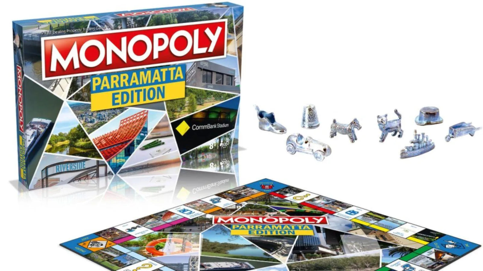 WINWM03797 Monopoly - Parramatta Edition - Winning Moves - Titan Pop Culture